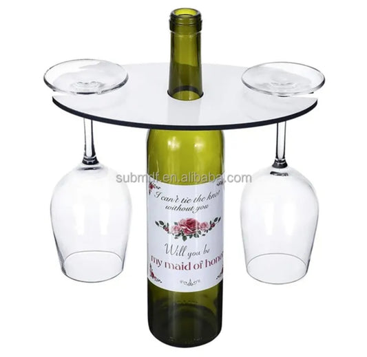 WINE CADDY HOLDER SUBLIMATION WINE RACK